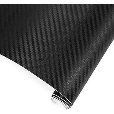 Afbeelding van TRIXES 3D lijm koolstofvezel vinyl verpakking auto sticker 1500 mm x 300