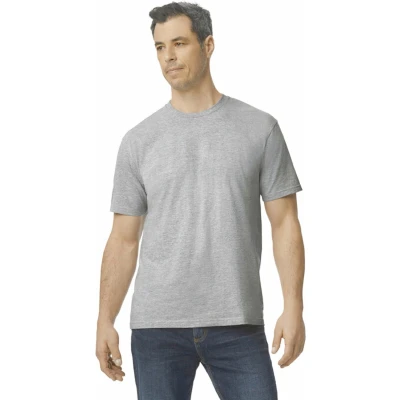 Afbeelding van Gildan Heren T shirt Softstyle Midweight GI65000 RS Sport Grey