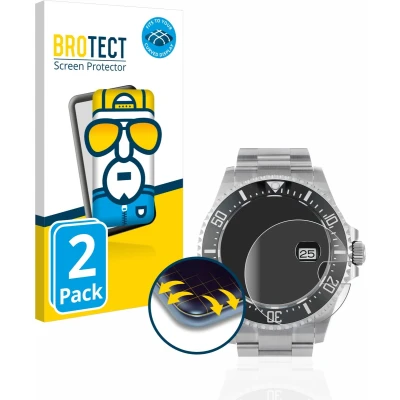 Afbeelding van BROTECT Volledige afdekbescherming, Smartwatch beschermfolie, Transparant