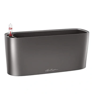 Afbeelding van Lechuza Delta 20 Premium Antraciet metallic
