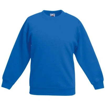 Afbeelding van Fruit Of The Loom Klassiek sweatshirt Uniseks kinderen, Royal Blauw