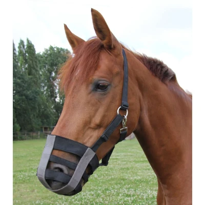 Afbeelding van Waldhausen Graasmasker Zwart/Grijs XFull