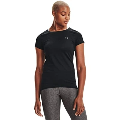 Afbeelding van Under Armour Sport Tshirt, Dames, Maat: Large, Black