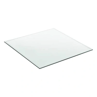 Image de [neu.haus] Tableau de Table Bureau Chevet Jardin en Verre Trempé ESG Transparent Bords Polis Meuble DIY Épaisseur 8 mm 80 x cm