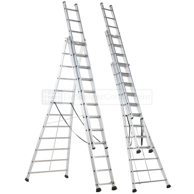 Afbeelding van Altrex 3 delige reformladder Kibo 3x12 sporten