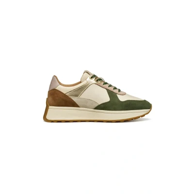 Afbeelding van Geox Amabel, Sneakers, Dames, Maat: 35, lichtbruin