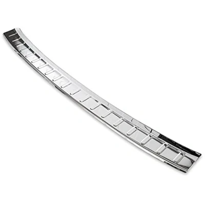 Afbeelding van Bumperbescherming van verchroomd roestvrij staal, geschikt voor BMW 2 serie Active Tourer F45 2014 met rand premium kwaliteit RECAMBO