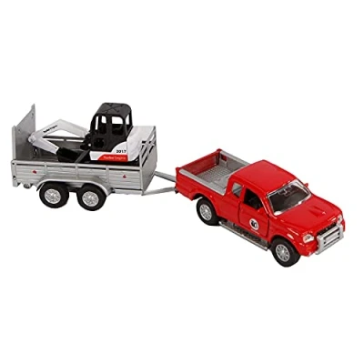 Afbeelding van Kids Globe Die cast Mitsubishi met Minigraver, 27cm