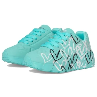 Afbeelding van Skechers UNO LITE Sneakers laag turquoise/multicoloured voor kinderen, Maat: 32, Turquoise/multi coloured Pu