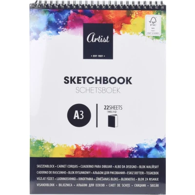 Afbeelding van Schetsboek A3