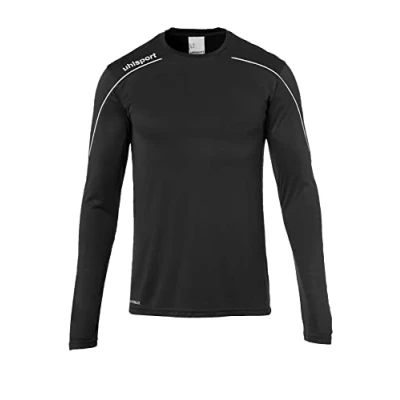 Afbeelding van Uhlsport Stream 22 Voetbalshirt Lange Mouw Heren Zwart / Wit Maat: 3XL