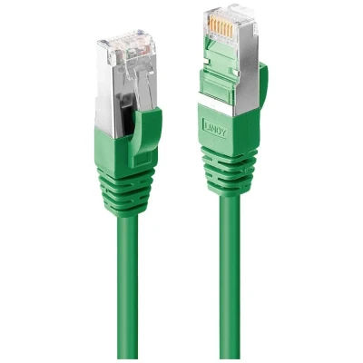 Afbeelding van LINDY 47677 RJ45 Netwerkkabel, patchkabel CAT 6A S/FTP 1.00 m Groen 1 stuk(s)
