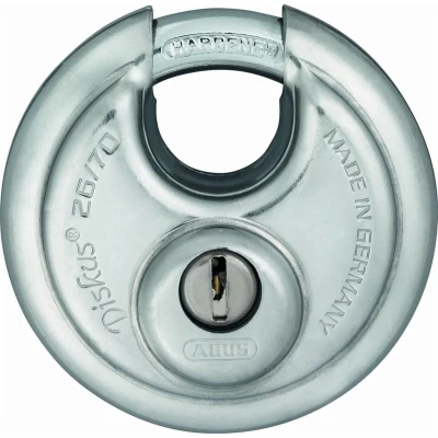 Afbeelding van ABUS Discushangslot 70mm gelijksluitend KA EE0226 RVS/beugel gehard staal