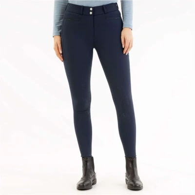 Afbeelding van BR Rijbroek AW25 Jolijn Dames Siliconen Zitvlak Navy Blazer 38 Agradi.be