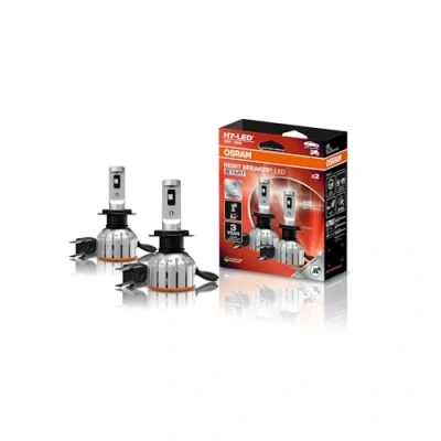 Afbeelding van OSRAM Night Breaker LED START H7, groot en dimlicht met straatvergunning, tot 230% meer helderheid, 6000 K, 12 V