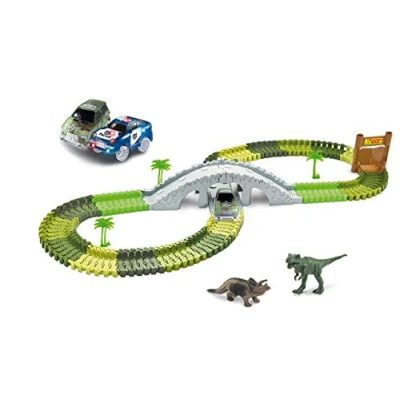 Afbeelding van Magic Traxx Dinopark, 374 delig met brug
