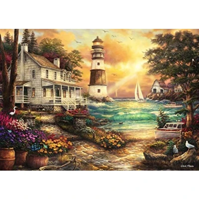 Afbeelding van Grafika Chuck Pinson Cottage by the Sea 500 Teile.