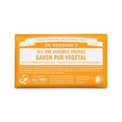 Afbeelding van Dr. Bronner Biologische Zeep Citrus 140GR