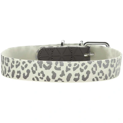 Afbeelding van Hunter Halsband Convenience Reflect Wit&amp;Reflectie Hondenhalsband 65 cm