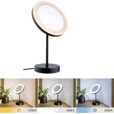 Afbeelding van Paulmann Masua 71151 LED spiegellamp 4 W Warmwit Zwart (mat)