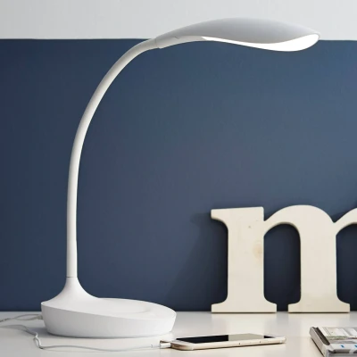 Afbeelding van LED tafellamp Swan, wit
