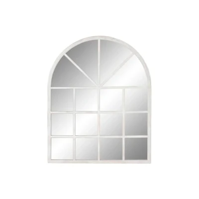 Afbeelding van Wandspiegel Home ESPRIT Wit Spar Spiegel Neoklassiek Venster 150 x 3,5 186 cm