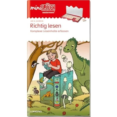 Afbeelding van miniLÜK. Deutsch. Exaktes lesen. 1./2. Klasse: Verstehendes Lesen