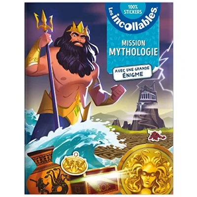 Afbeelding van Mission mythologie mes enigmes en sticker