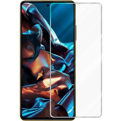 Afbeelding van Cadorabo 3x Screenprotector geschikt voor Xiaomi Poco X5 Pro 5G Beschermende Pantser Film in Getemperd (Tempered) Display beschermend glas 9H hardheid met 3D Touch