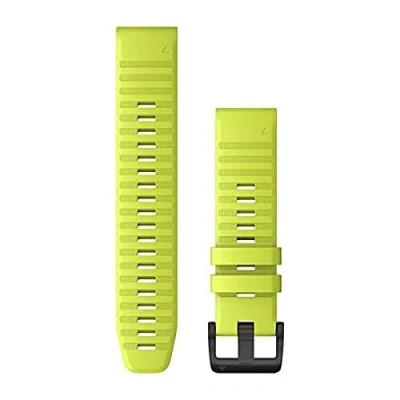 Afbeelding van Garmin QuickFit Siliconen Horlogebandje 22mm Polsbandje Wearablebandje Knal Geel