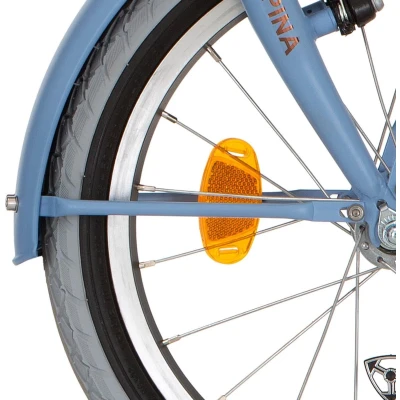 Afbeelding van Alpina Spatbordstang set 18 Cargo provence blue matt