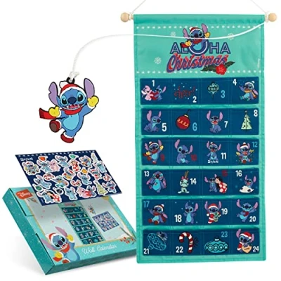 Afbeelding van Disney Adventskalender 2023 Stitch sieraden voor kinderen (Stitch om op te hangen)