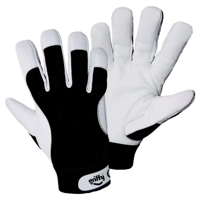 Afbeelding van L+D Griffy 1707 8 Montagehandschoen Nappaleer Maat (handschoen): 8, M EN 397 Cat II 1 paar