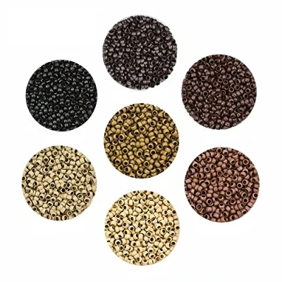 Afbeelding van 200 stuks/partij micro ringen nano ring 2,5 mm voor haarverlenging (bruin)