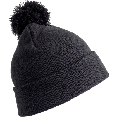 Afbeelding van Result Pomponmuts Beanie RC028J Black