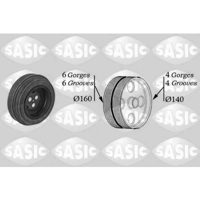 Afbeelding van Riemschijf, krukas SASIC 2150028
