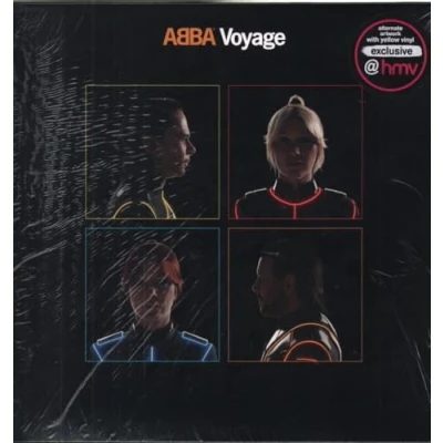 Afbeelding van ABBA VOYAGE YELLOW VINYL LIMITED EDITION ALTERNATIEVE HOES