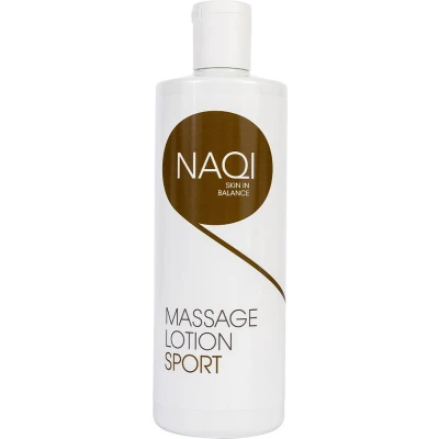 Afbeelding van NAQI® Massage lotion Sport 500 ml hypoallergeen olierijk langdurige (sport) massages huidverzorgend waterafwasbaar