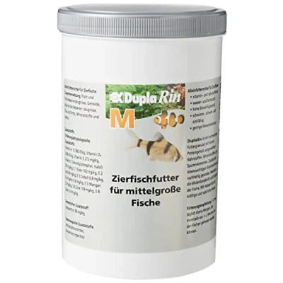 Afbeelding van Dupla Rin M Siervisvoer voor middelgrote vissen 565g/1100ml