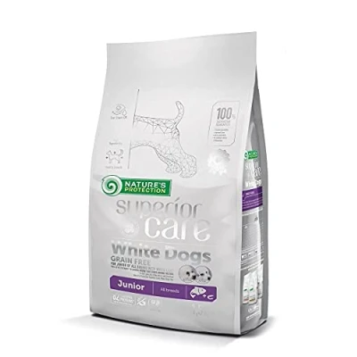 Afbeelding van Voer NATURE&#039;S PROTECTION Superior Care White Dogs Zalm 1,5 Kg