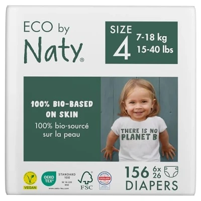 Afbeelding van Naty Baby Luiers Maat 4 (6x26)
