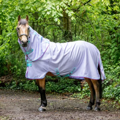 Image de Amigo Bug Rug Pony Lavender/Capri 90/137