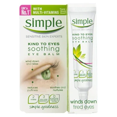 Afbeelding van Simple Kind To Eyes Kalmerende oogbalsem, 15 ml