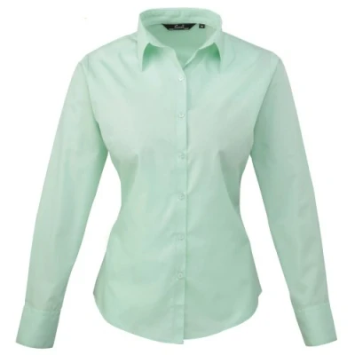 Afbeelding van Premier Blouse met lange mouwen dames, jade, 52