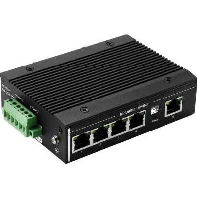 Afbeelding van TRU COMPONENTS TC XL 205GP Industrial Ethernet Switch 1 + 4 poorten 10 / 100 1000 MBit/s PoE functie