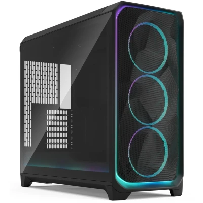 Afbeelding van Fractal Design Meshify 3 XL Ambience Pro RGB Black TG Light Tint Fulltowermodel EATX zwart