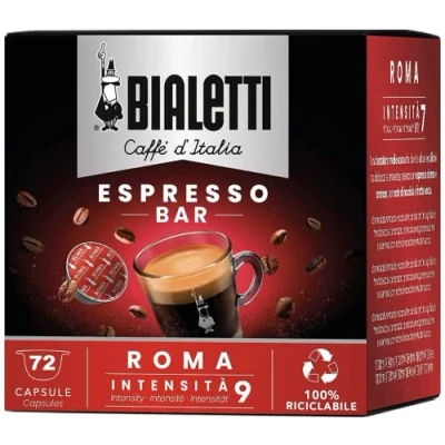 Afbeelding van Bialetti Roma Gusto Intenso Mokespresso 72 originele capsules