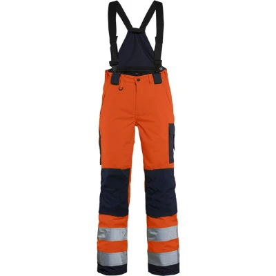 Afbeelding van Blaklader Dames Winterwerkbroek High Vis 7885 1977 Oranje/Marineblauw D22