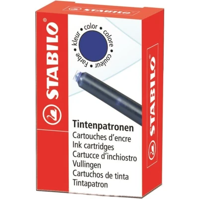 Image de STABILO ETUI 6 RECHARGE BEYOU BLEU EFF