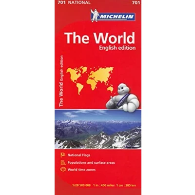Afbeelding van Michelin Landkaart Wereld / World Map 701